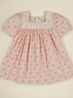 Apolina | Red Calico Floral Tina Dress